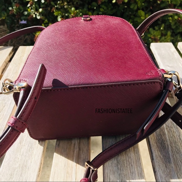 kate spade mini convertible backpack cherrywood - Picture 8 of 8